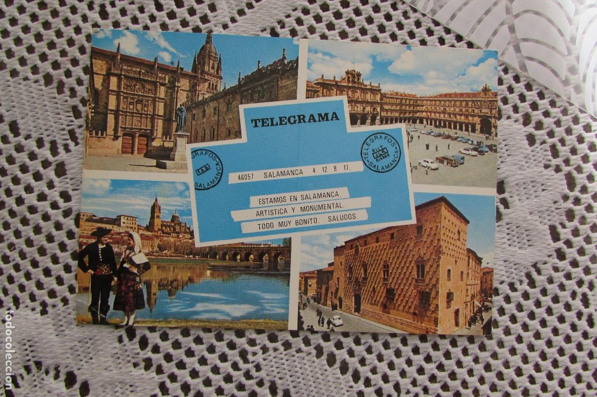 Postales: SALAMANCA N&ordm; 65 SIN CIRCULAR PLAZA DE LA UNIVERSIDAD-PLAZA MAYOR-VISTA PARCIAL-CASA DE LAS CONCHAS