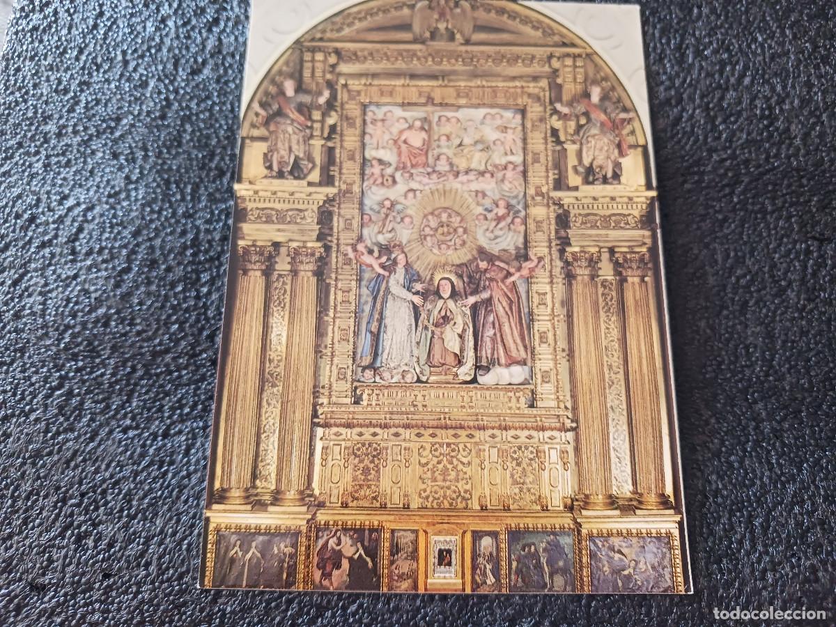 Postales: 18 avila convento de santa teresa, retablo mayor, ed. la santa
