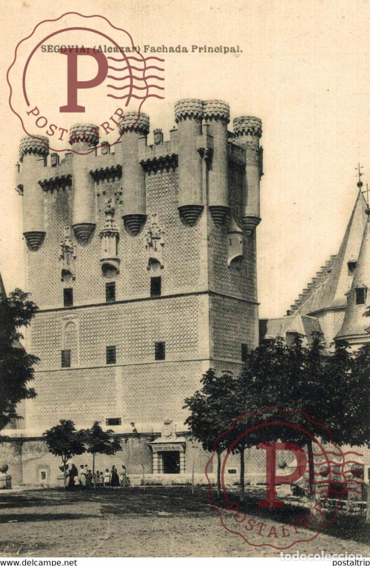 Postales: Segovia Alcazar Fachada Principal Castilla y Le&oacute;n. Espa&ntilde;a Spain
