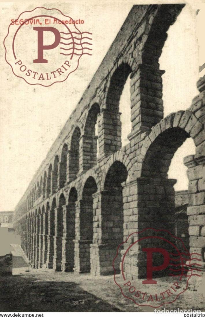Postales: Segovia El acueducto Castilla y Le&oacute;n. Espa&ntilde;a Spain