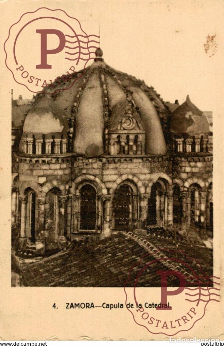 Cartes Postales: Zamora La Catedral C&uacute;pula Castilla y Le&oacute;n. Espa&ntilde;a Spain