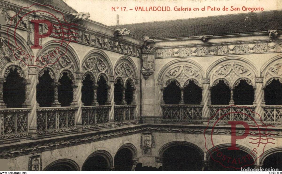 Cartes Postales: Valladolid Galer&iacute;a en el Patio de San Gregorio Castilla y Le&oacute;n. Espa&ntilde;a Spain
