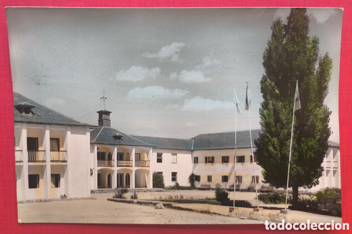 Postales: SAN RAFAEL RESIDENCIA POSTAL FOTOGR&Aacute;FICA COLOREADA ED. VISTABELLA SEGOVIA C. 1960