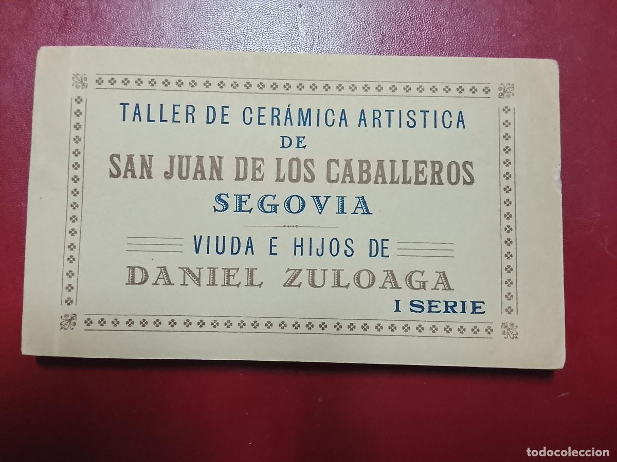 Postales: Taller de cer&aacute;mica art&iacute;stica de San Juan de los Caballeros, Segovia. 10 tarjetas postales. I Serie