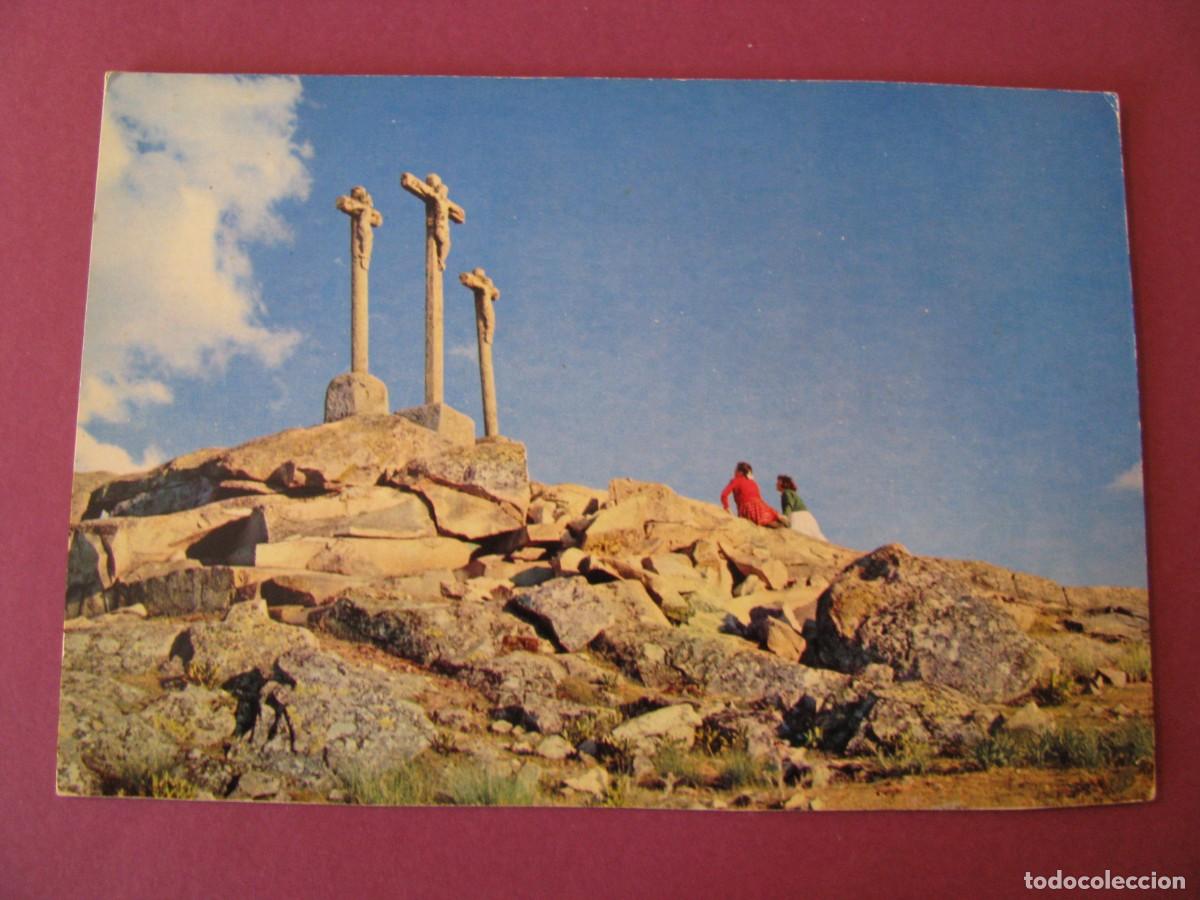 Postales: POSTAL DE CARDE&Ntilde;OSA. CALVARIO EN PIEDRA. GARCIA GARRABELLA. ESCRITA 1962