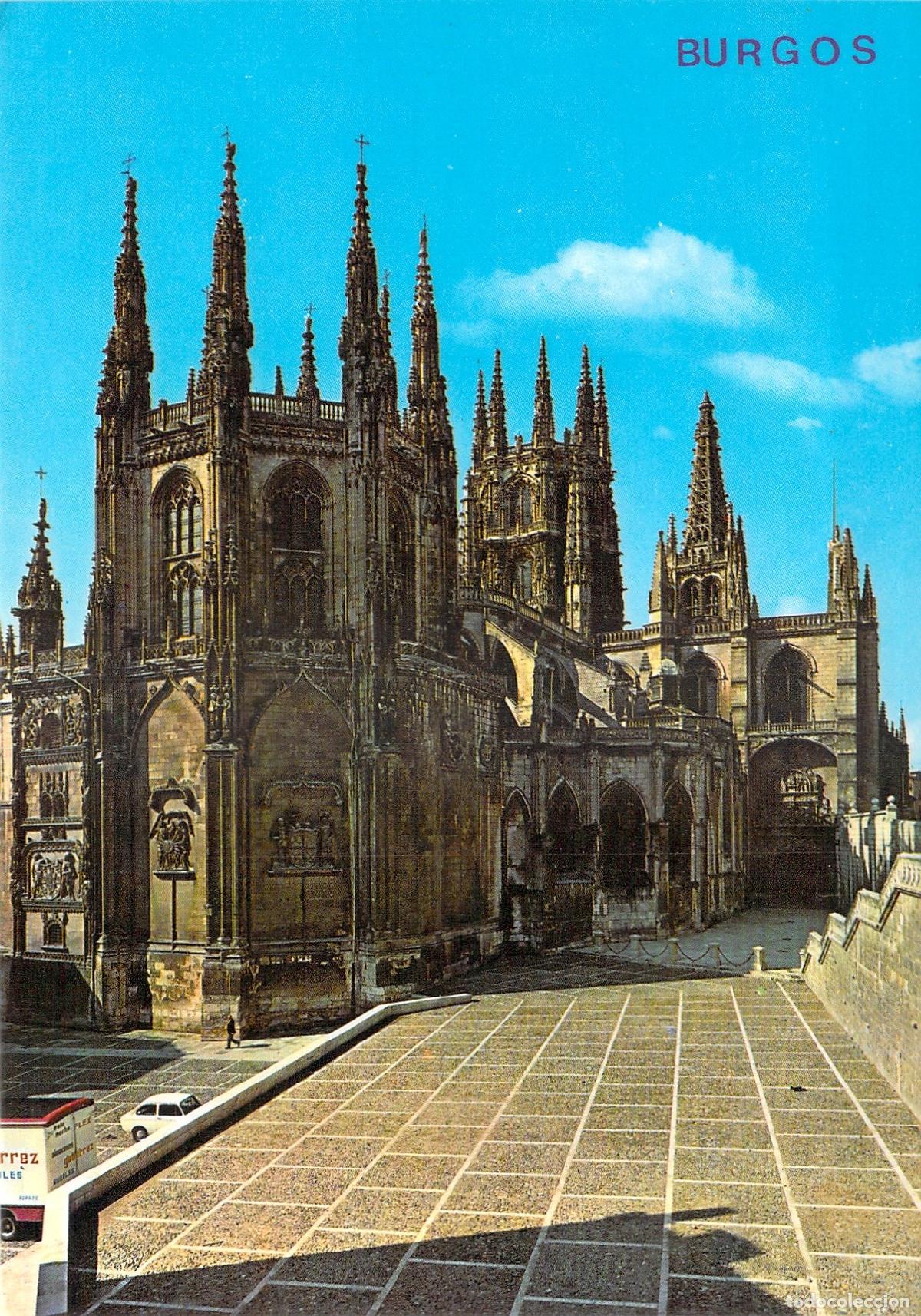 Postales: Postal de la Catedral de Burgos, Vista del &Aacute;bside