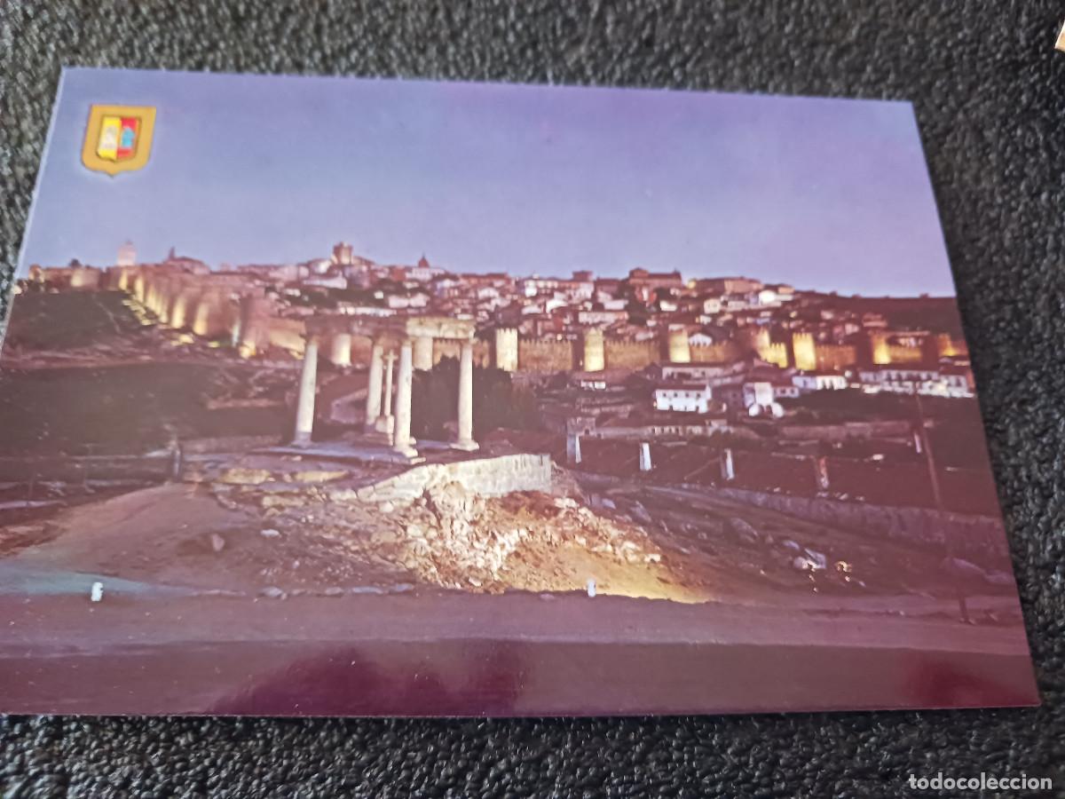 Postales: 27 avila, vista general nocturna, ed. dominguez