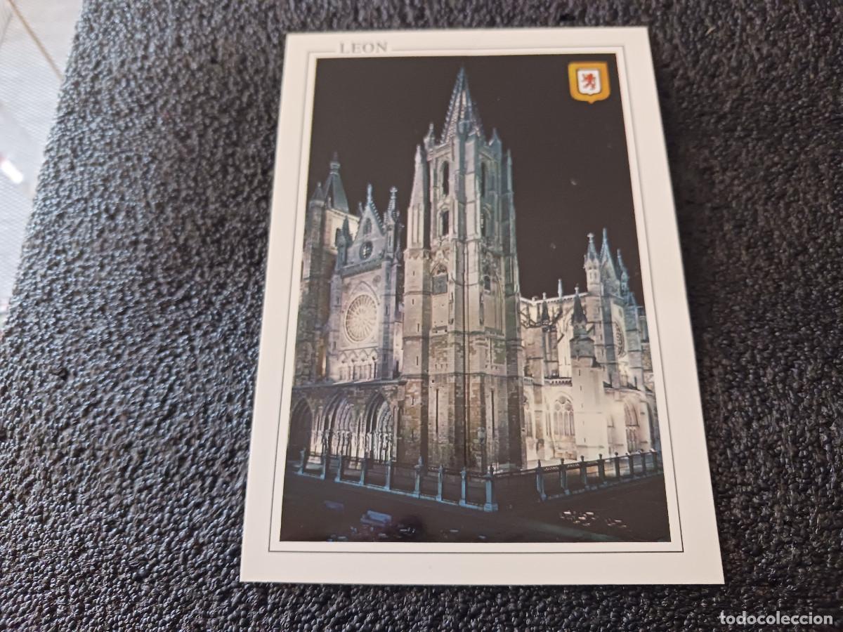 Postales: 29 D leon, catedral vista nocturna, ed, subirats