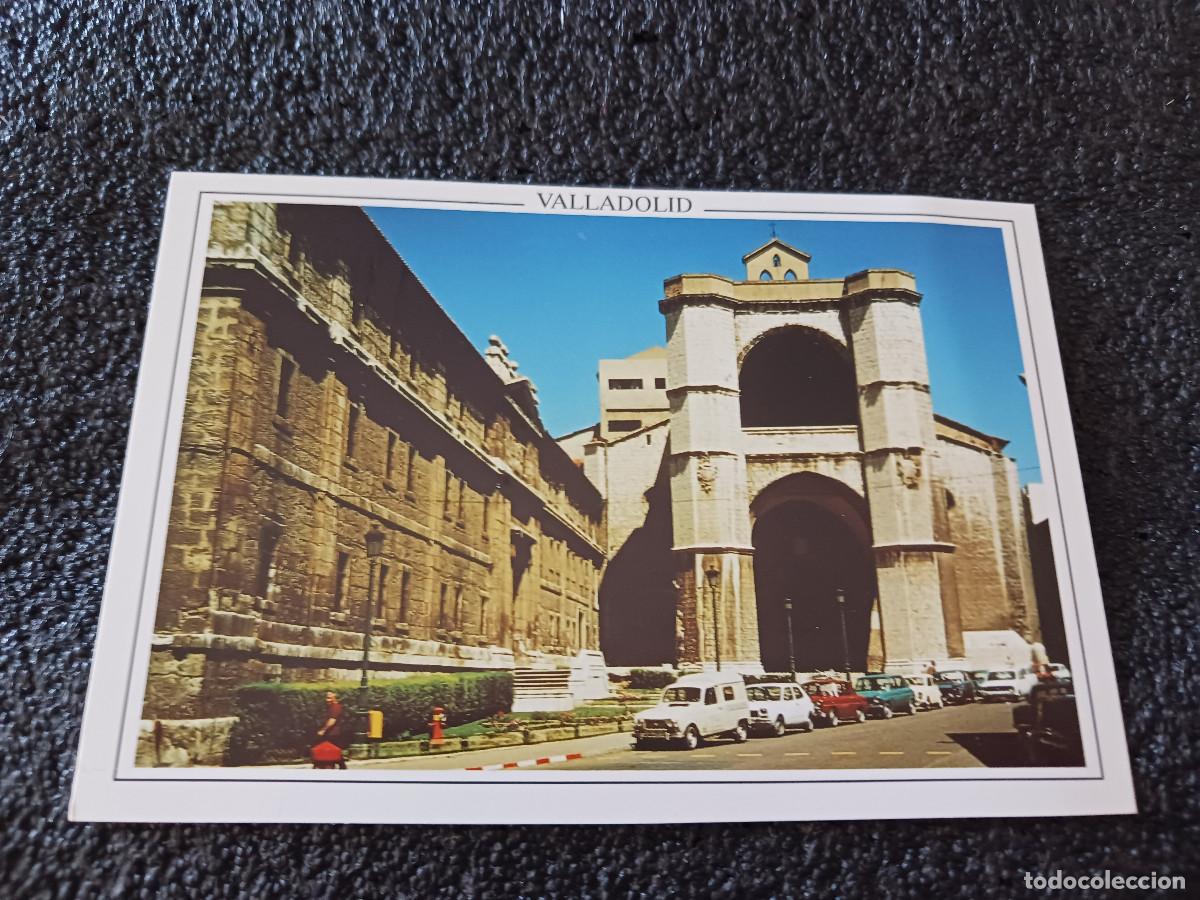 Postales: valladolid, san benito y fachada patio herreriano, sin editor