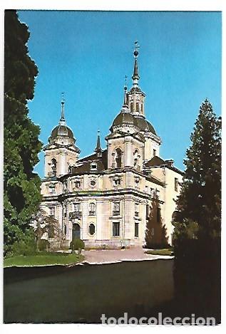 Postales: COLEGIATA - COLLEGIATE CHURCH.- PALACIO REAL DE LA GRANJA / SEGOVIA