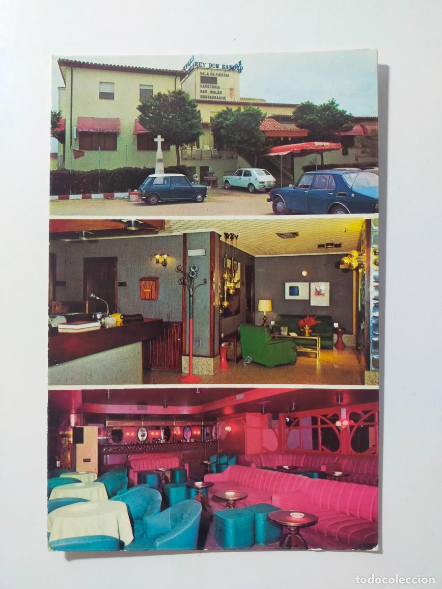 Postales: Postal Hostal Rey Don Sancho ZAMORA: Portada, recepci&oacute;n, Sala de Fiestas - Imprim Evagraf