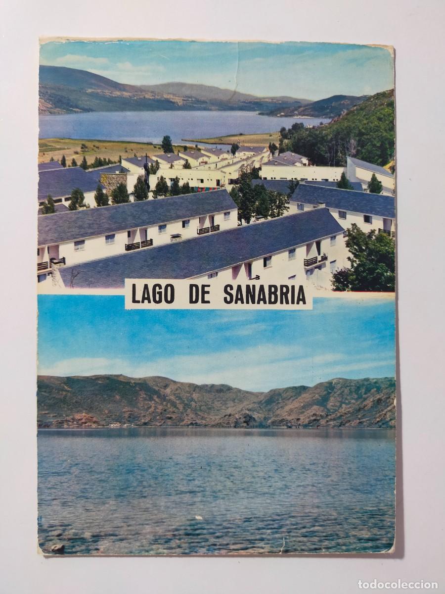 Postales: Postal LAGO DE SANABRIA (ZAMORA): Diversas vistas - Edic Paris - Escrita.