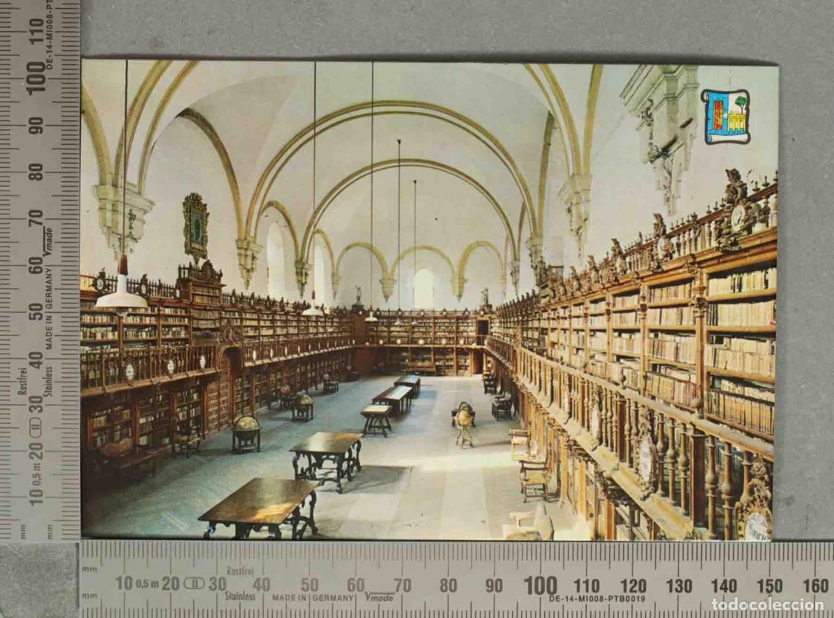Postales: POSTAL. Salamanca - Universidad - Biblioteca General Hist&oacute;rica - Edici&oacute;n Pergamino n&ordm; 63
