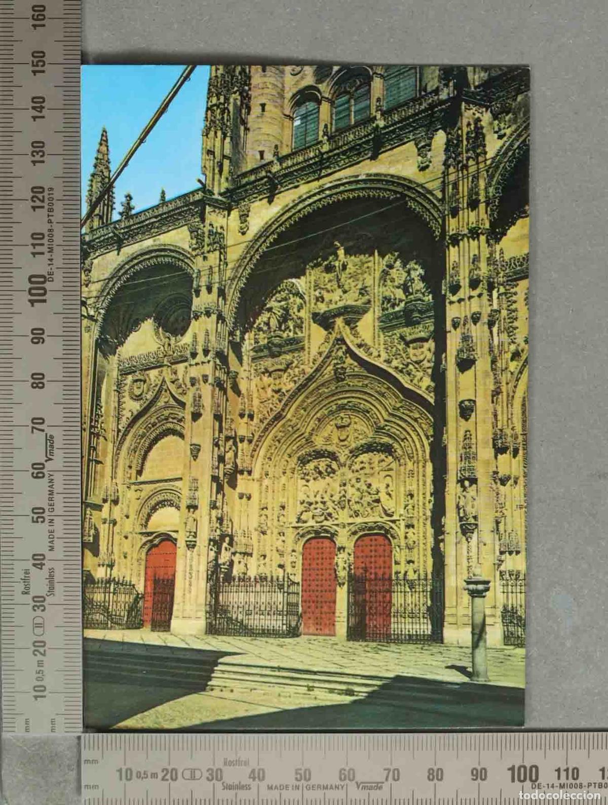 Postales: POSTAL. Salamanca - Fachada de la Catedral Nueva