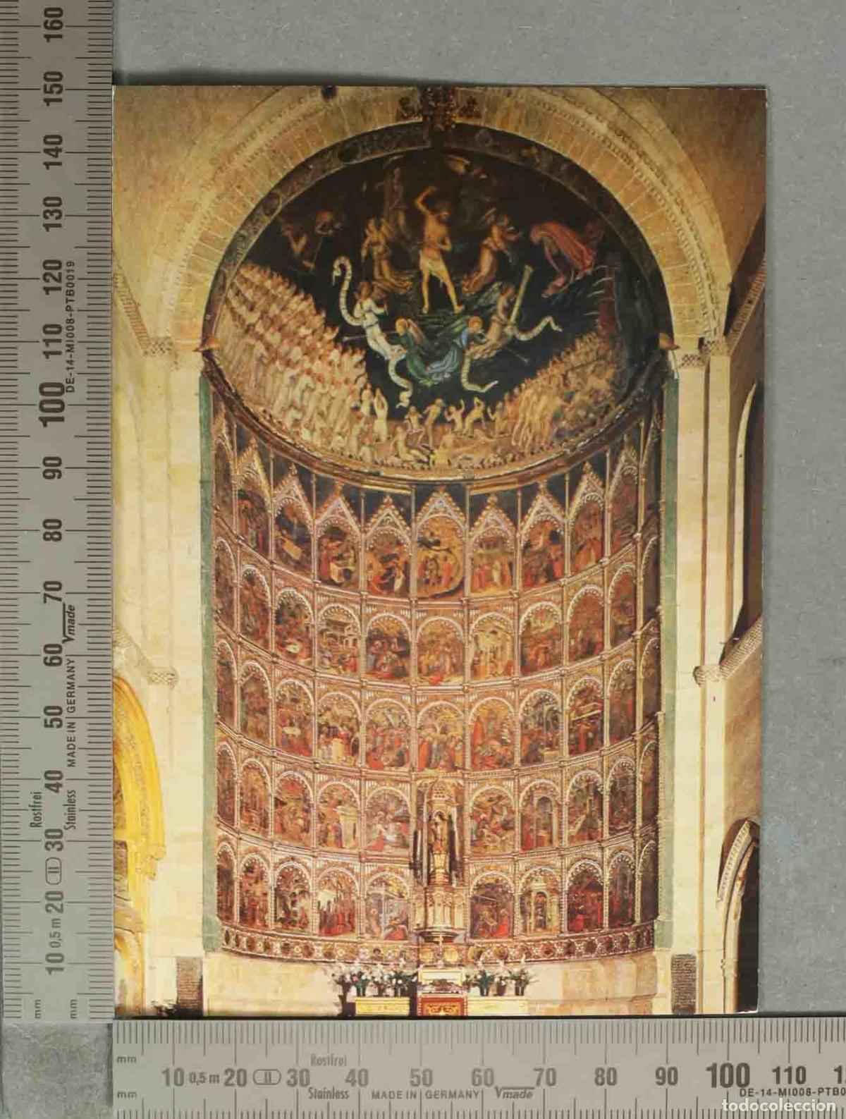 Postales: POSTAL. Catedral de Salamanca - Altar Mayor y Juicio Final - Dello Delli