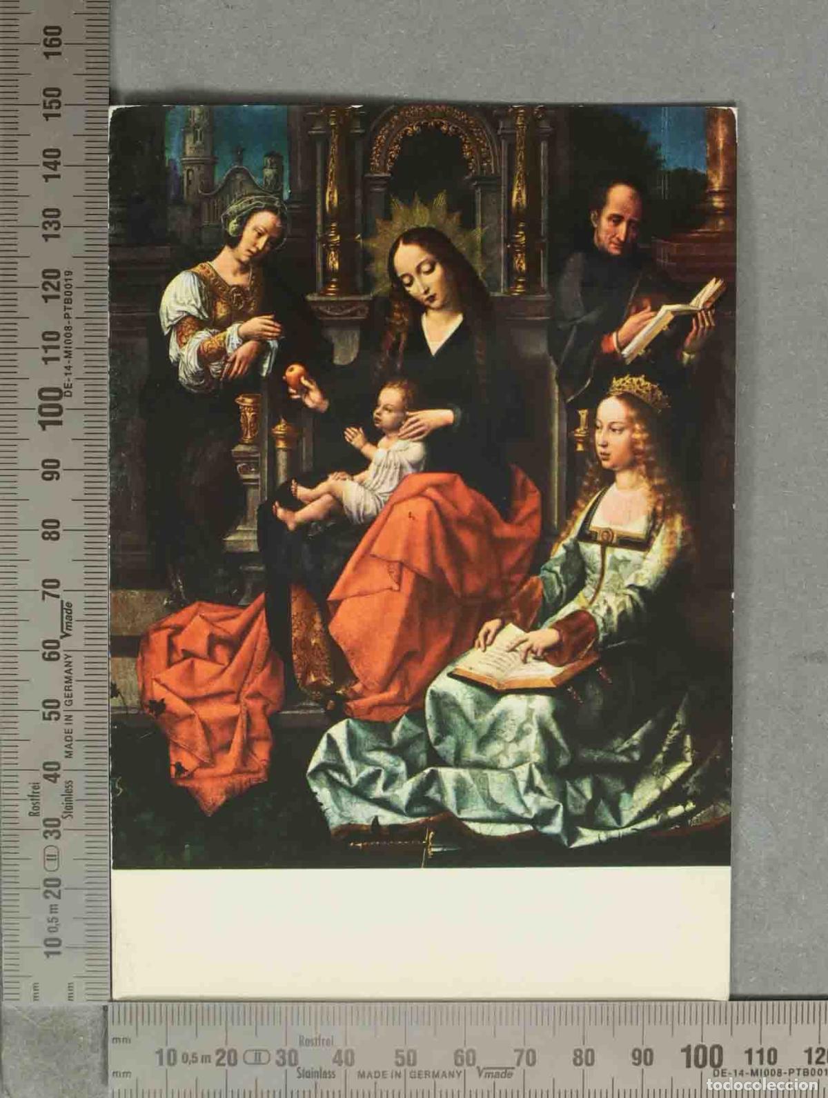 Postales: POSTAL. La Virgen de la mosca - Maestro de la Santa Sangre - &Oacute;leo sobre tabla