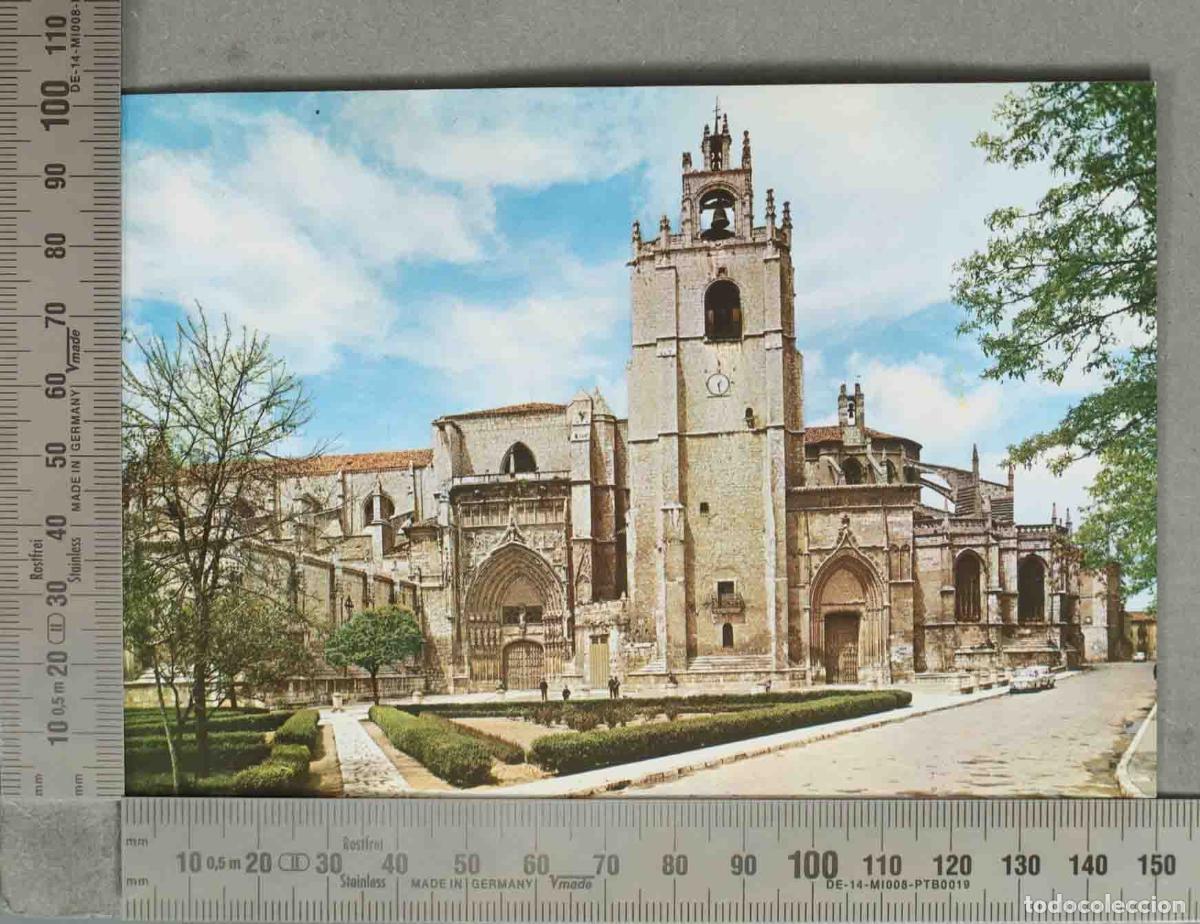 Postales: POSTAL. T&aacute;mara de Campos - Iglesia de San Hip&oacute;lito el Real