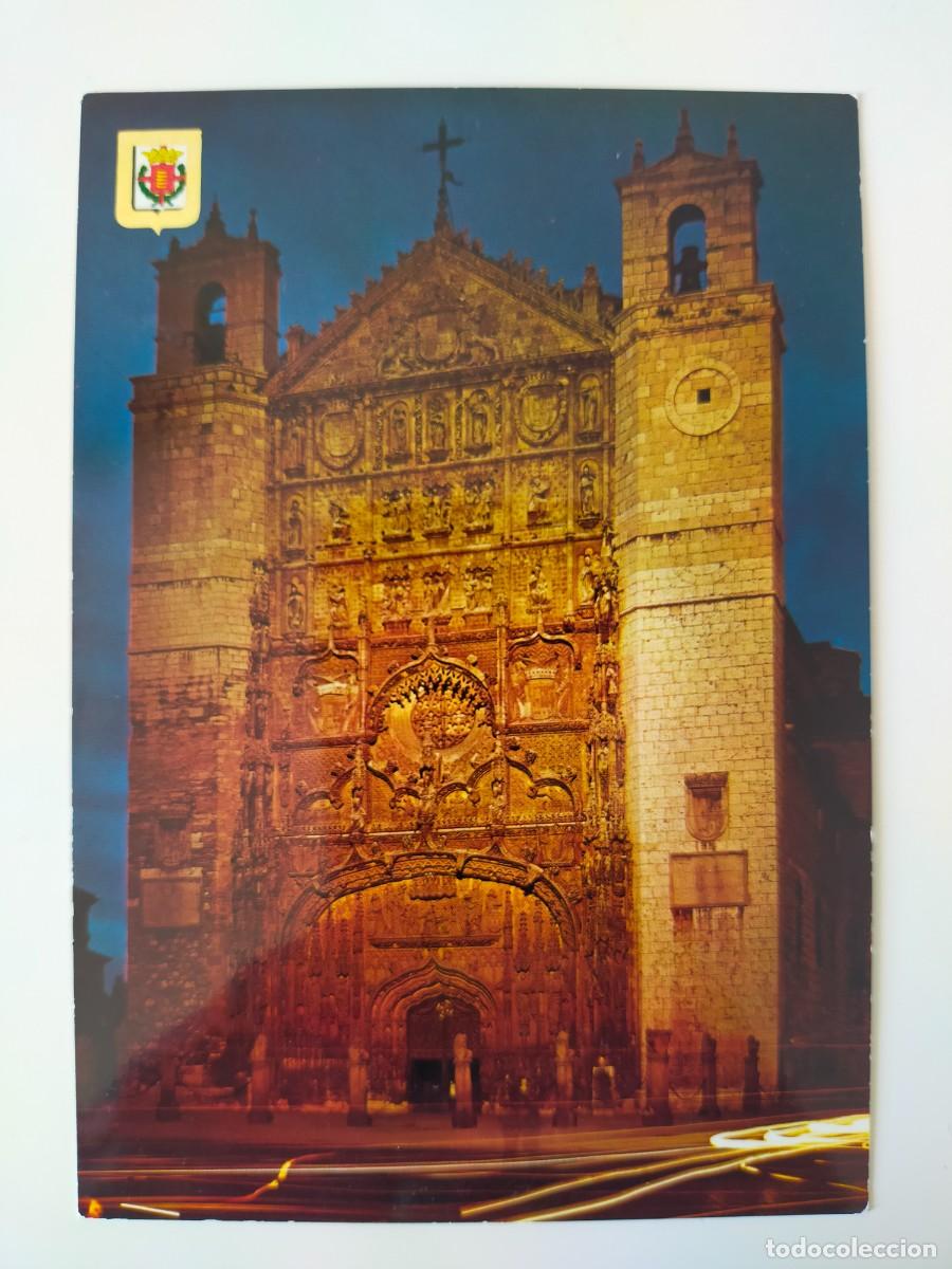 Postales: Postal VALLADOLID: Iglesia de San Pablo. Nocturna - Edic FISA - Subirats Casanovas.