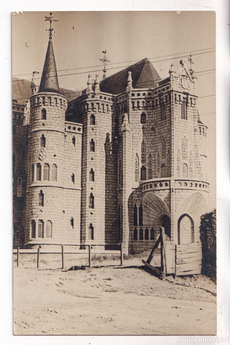 Postales: POSTAL FOTOGR&Aacute;FICA. ASTORGA. PALACIO DEL OBISPO. LE&Oacute;N. RARA