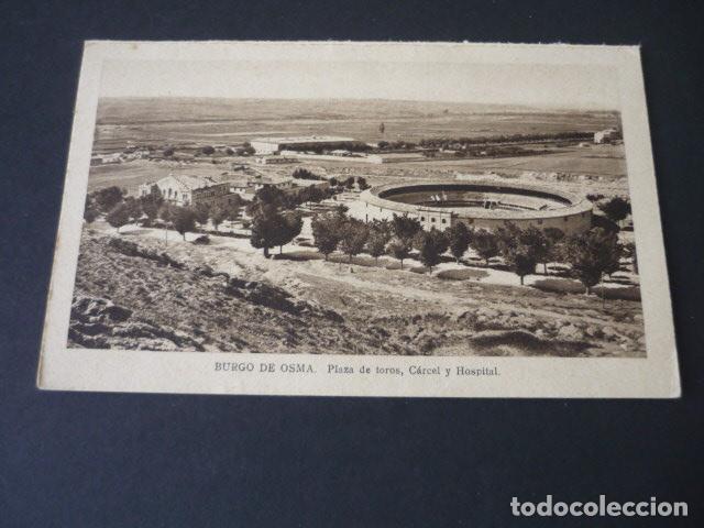 Postkarten: BURGO DE OSMA SORIA PLAZA DE TOROS, CARCEL Y HOSPITAL