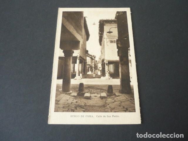 Postcards: BURGO DE OSMA SORIA CALLE DE SAN PEDRO