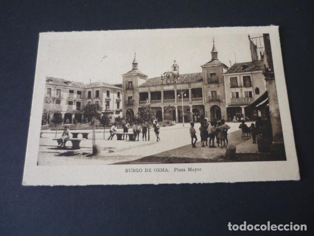 Postales: BURGO DE OSMA SORIA PLAZA MAYOR