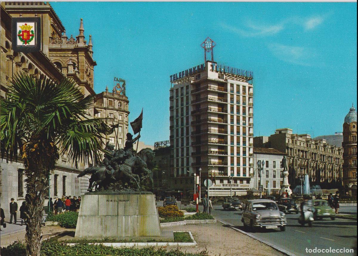 Postales: VALLADOLID, ACCESO A LAS CALLES MIGUEL ISCAR Y SANTIAGO DESDE PLAZA ZORRILLA &ndash; ESCUDO DE ORO N&ordm;57 &ndash;