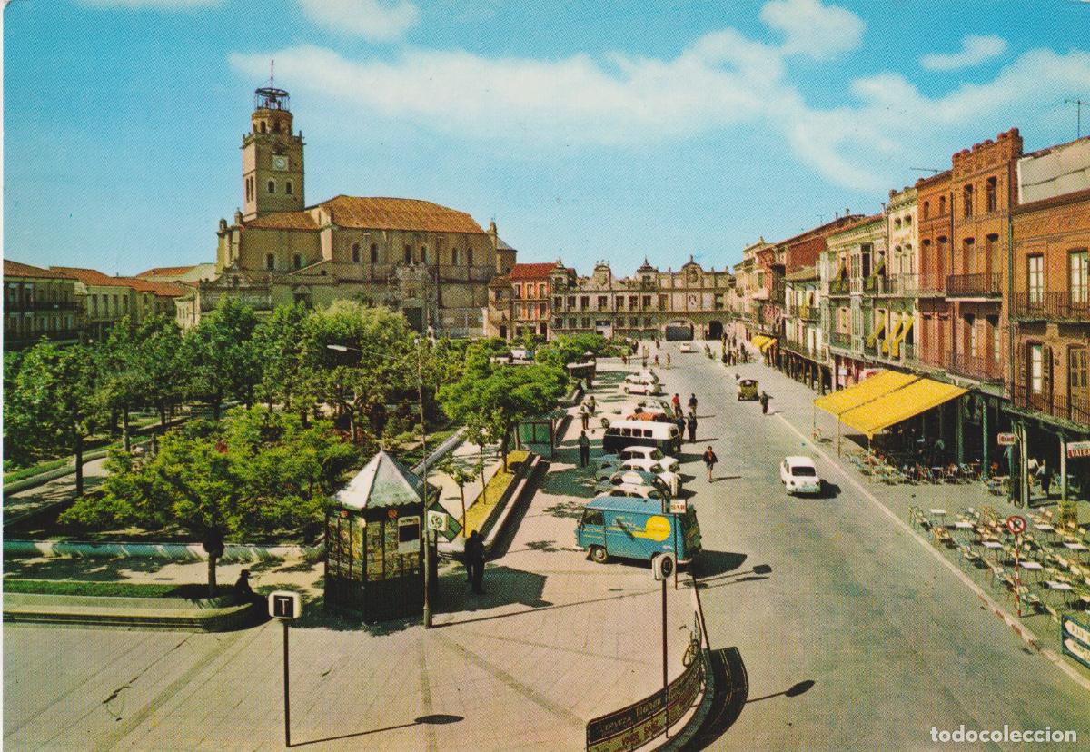Postales: MEDINA DEL CAMPO (VALLADOLID) PLAZA DE ESPA&Ntilde;A &ndash; EDICIONES ALARDE N&ordm;7 &ndash; S/C