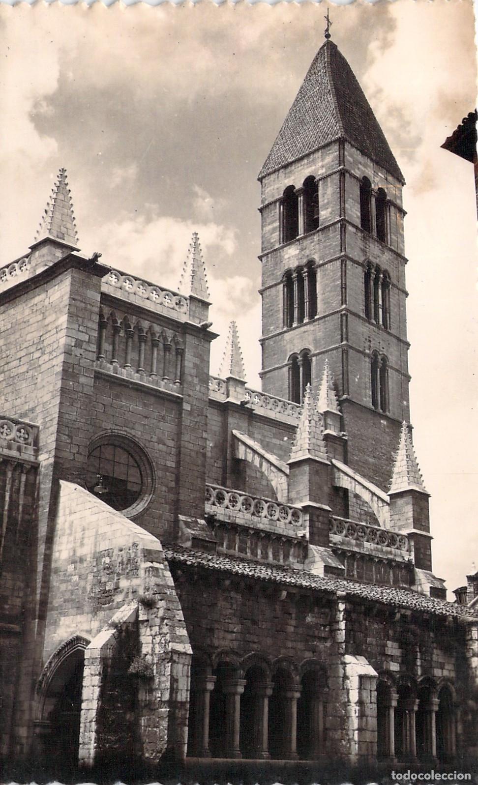 Postales: Postal Iglesia de Santa Mar&iacute;a la Antigua Valladolid Rom&aacute;nico