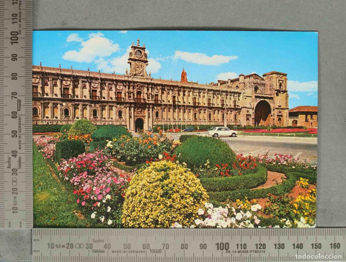Postales: POSTAL. Le&oacute;n - Hostal de San Marcos