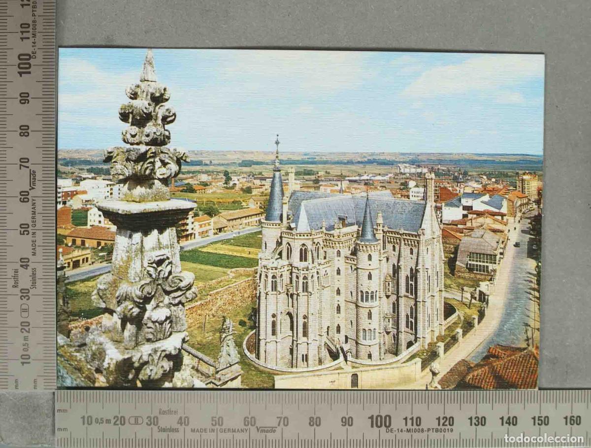 Postales: POSTAL. Astorga - Palacio Episcopal - Gaud&iacute;