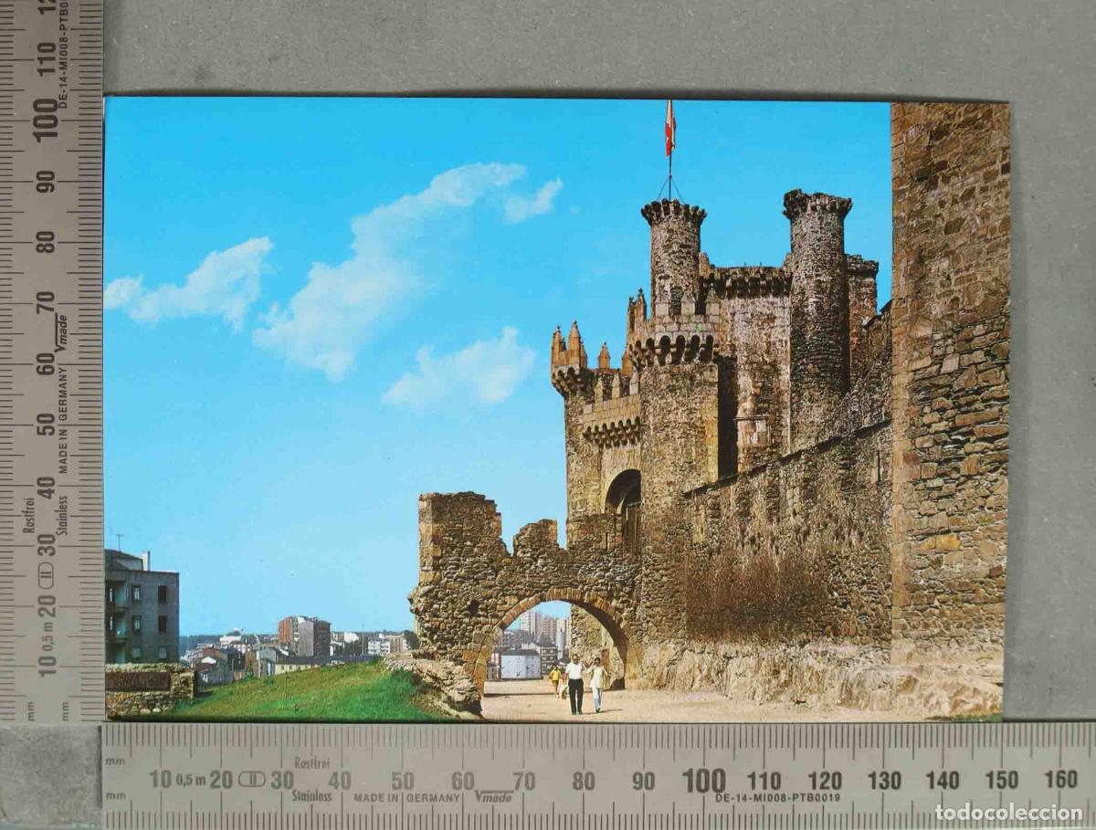 Postales: POSTAL. Ponferrada - Castillo de los Templarios