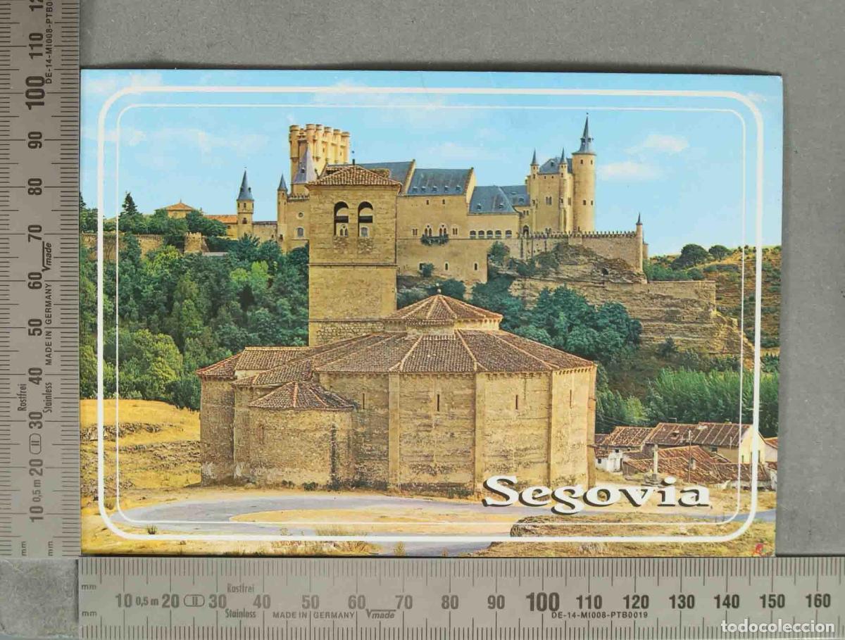 Postales: POSTAL. Segovia - Iglesia de la Vera Cruz y Alc&aacute;zar