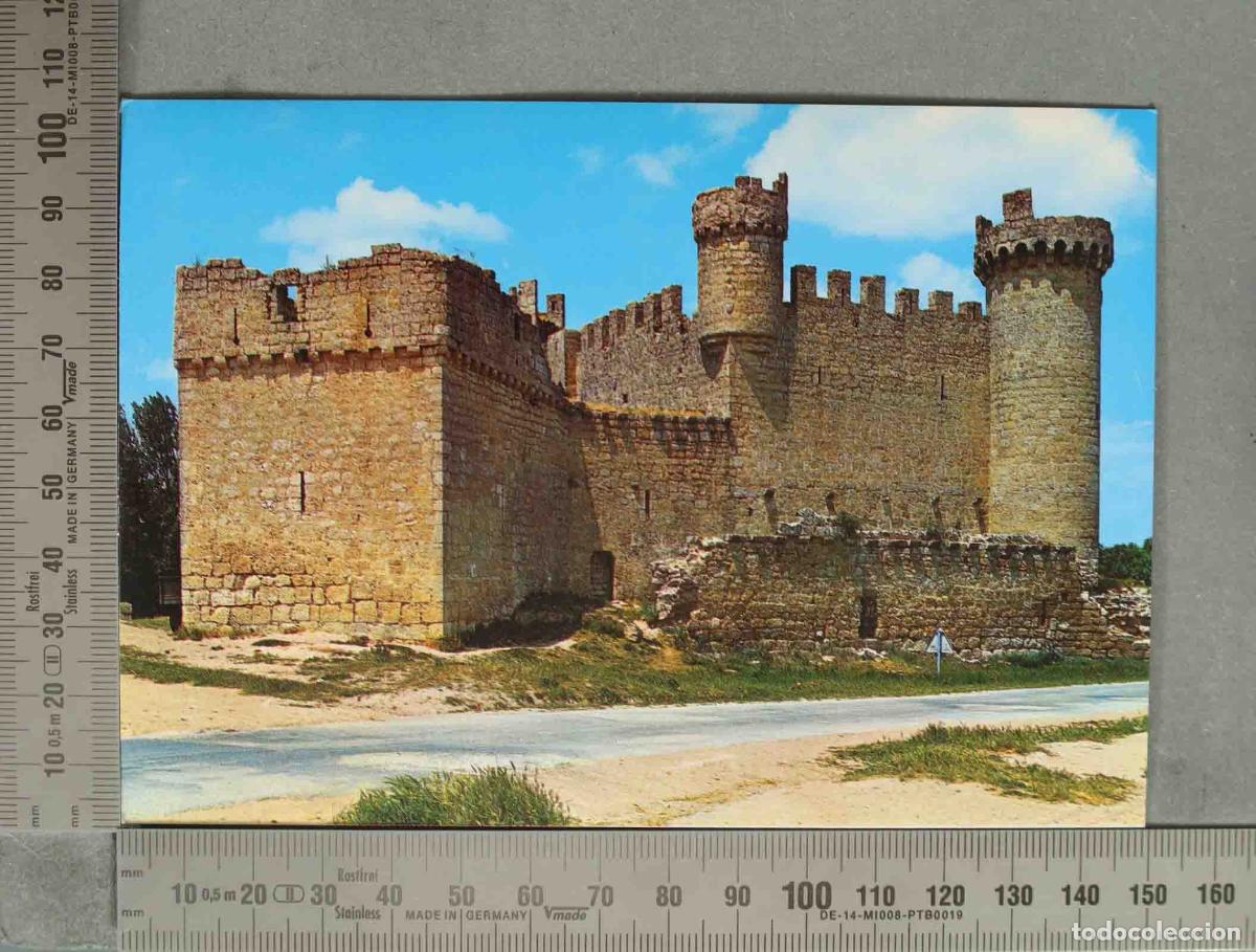 Postales: POSTAL. CASTILLOS DE ESPA&Ntilde;A.Castles of Spain.De Olmillos de Sasam&oacute;n (Burgos