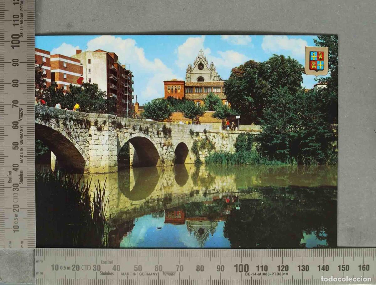 Postales: POSTAL. Palencia - Puentecillas - R&iacute;o Carri&oacute;n