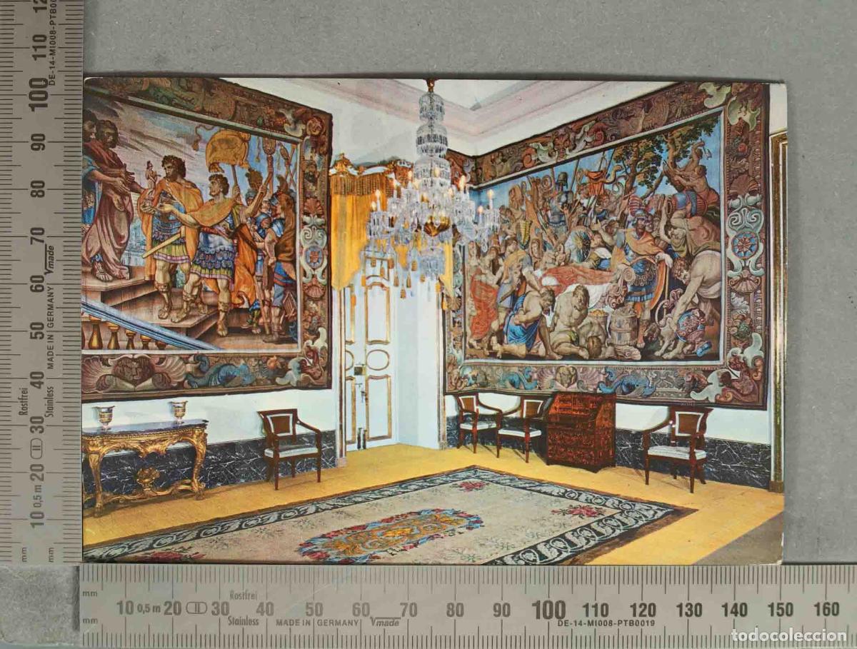 Postales: POSTAL. Palacio Real de Riofr&iacute;o - Antec&aacute;mara de Tapices