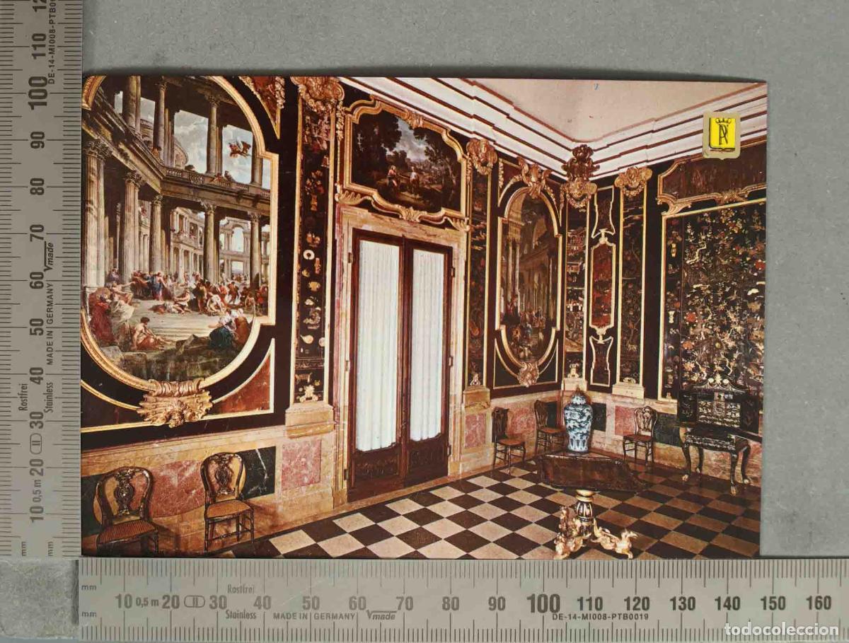 Postales: POSTAL. Palacio Real de La Granja de San Ildefonso - Sala de M&aacute;rmoles
