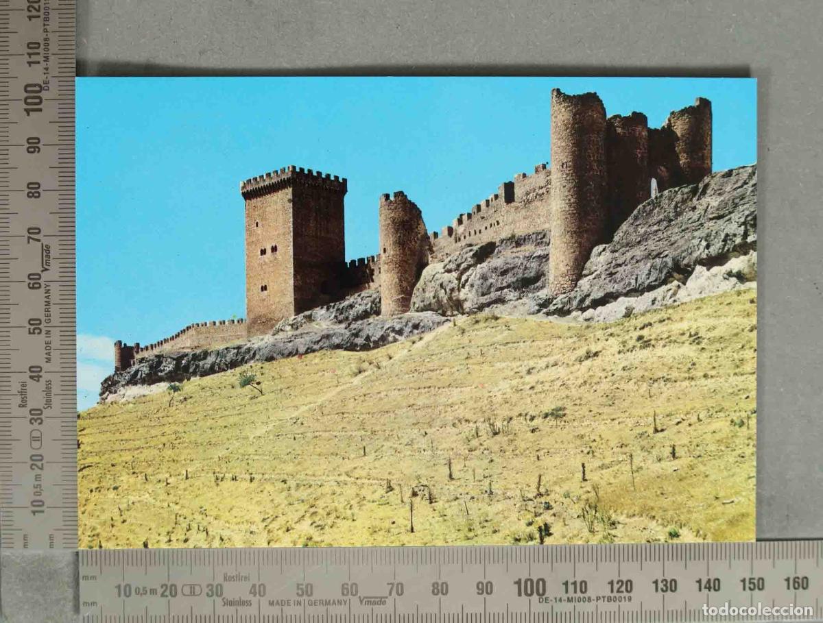 Postales: POSTAL. CASTILLOS DE ESPA&Ntilde;A De Pe&ntilde;aranda de Duero (Burgos