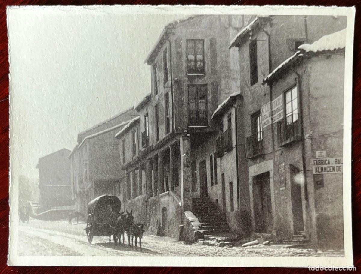 Postales: ANTIGUA FOTOGRAFIA DE SEGOVIA, Calle Real del Mercado, actualmente Jos&eacute; Zorrilla , MIDE 12 X 9 CMS.