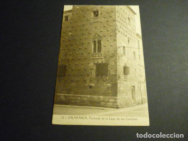 Postales: SALAMANCA FACHADA DE LA CASA DE LAS CONCHAS ED. LIBRERIA A. GARCIA