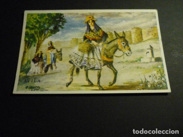 Postales: AVILA MUJER EN BURRO - Foto 1