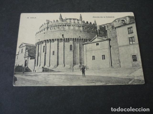 Postales: AVILA ABSIDE DE LA CATEDRAL - Foto 1