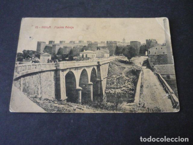 Postales: AVILA PUENTE ADAJA POSTAL - Foto 1
