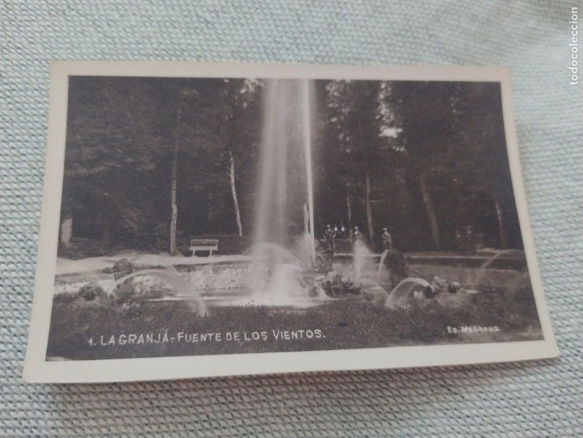 Postales: 1 LA GRANJA FUENTE DE LOS VIENTOS COLECCION MEDRANO. ACABADO FOTOGR&Aacute;FICO. SIN CIRCULAR,