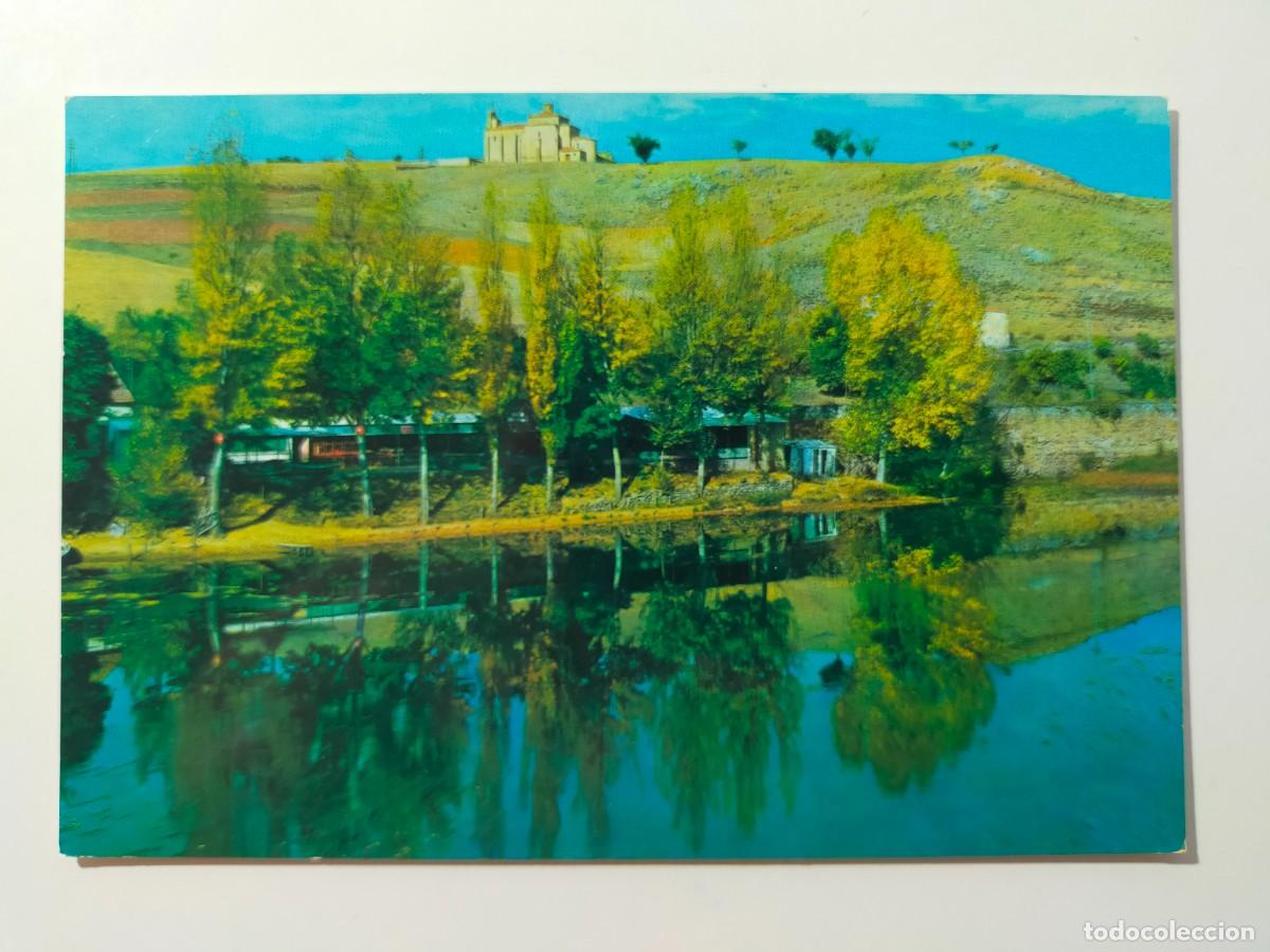 Postales: Postal SORIA: Rio Duero y Ermita de Ntra Sra del Mir&oacute;n - Edic. Vistabella
