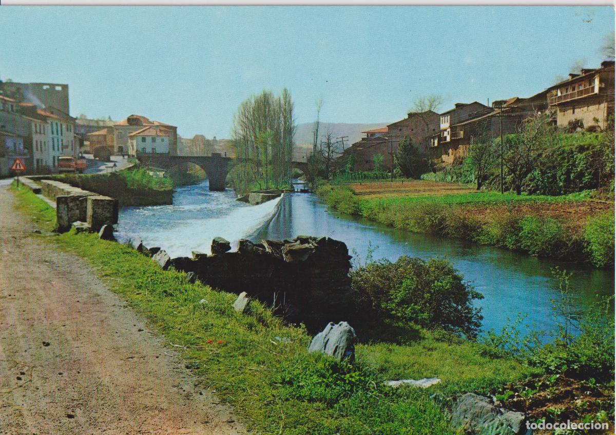 Postales: VILLAFRANCA DEL BIERZO (LE&Oacute;N) PRESA Y PUENTE SOBRE EL RIO VALC&Aacute;RCEL &ndash; ED.POSTAL INTER N&ordm;49 &ndash; S/C