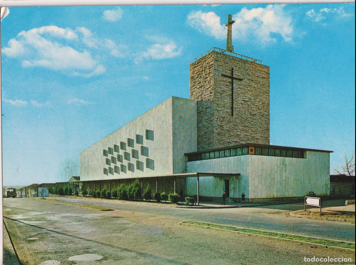 Postales: SANTUARIO NTRA.SRA. DEL CAMINO (LE&Oacute;N) VISTA PANOR&Aacute;MICA &ndash; FOTOCOLOR VALMAN &ndash; S/C