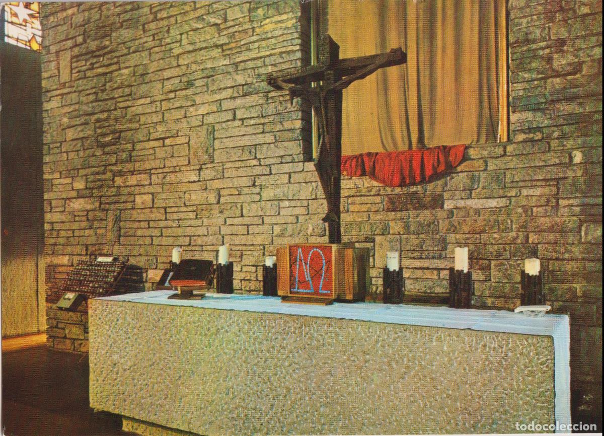Postales: SANTUARIO NTRA.SRA. DEL CAMINO (LE&Oacute;N) CAMARIN &ndash; FOTOCOLOR VALMAN &ndash; S/C