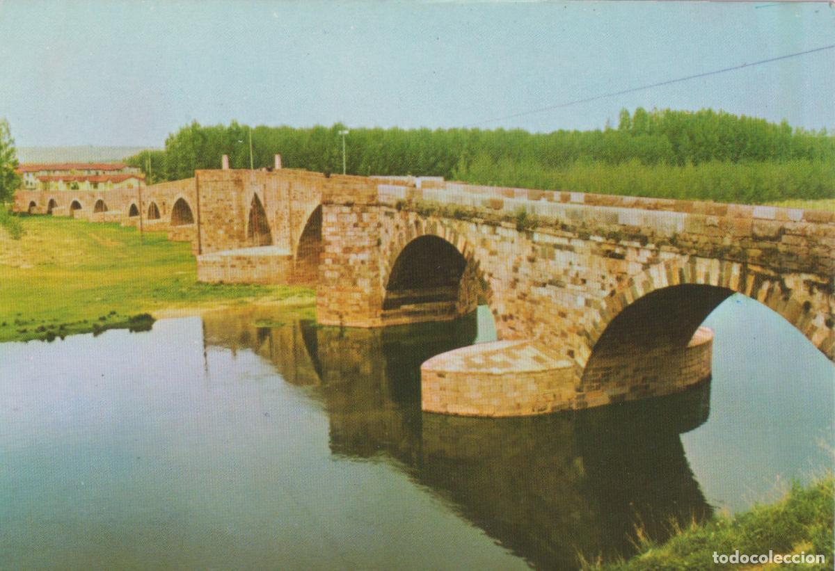 Postales: HOSPITAL DE ORBIGO (LE&Oacute;N) PUENTE HIST&Oacute;RICO ROM&Aacute;NICO, SIGLO XII &ndash; S/C