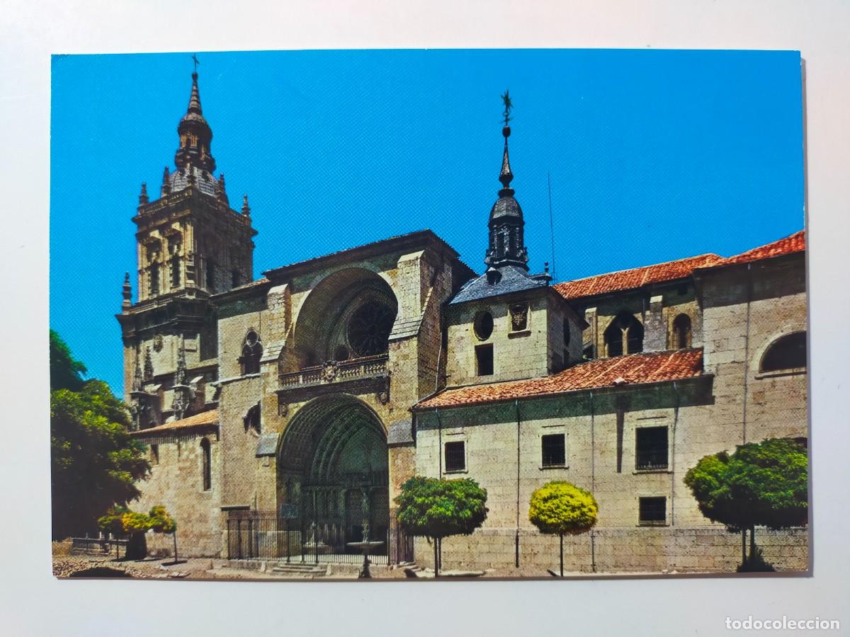 Postales: Postal EL BURGO DE OSMA (SORIA): Catedral - Edic. Vistabella (Laboratorios Cheminova)